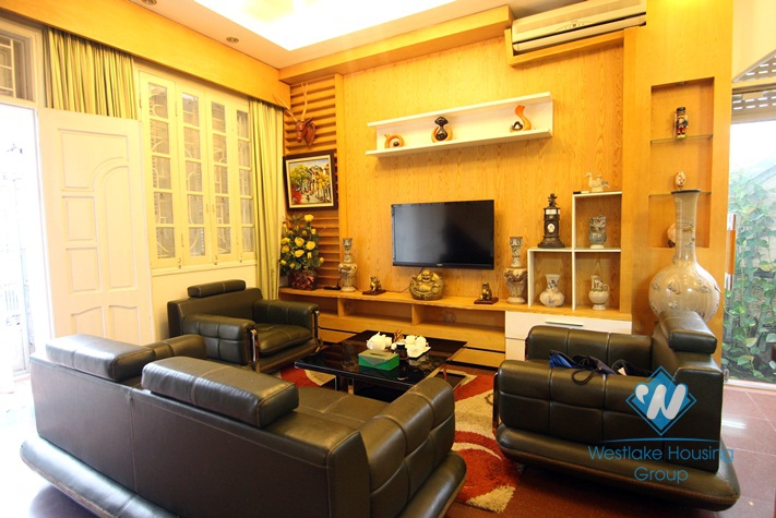 Cozy and quality 04 bedrooms house for rent in Ba Dinh district 